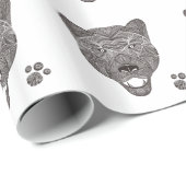 Panter Cadeaupapier (Rol Hoek)