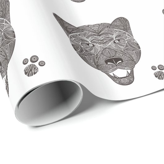 Panter Cadeaupapier (Rol Hoek)