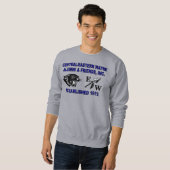 Panter en EW Grijs Sweatshirt (Voorkant volledig)