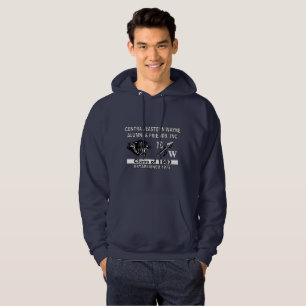 Panter en EW Navy Blue Hooded Sweatshirt