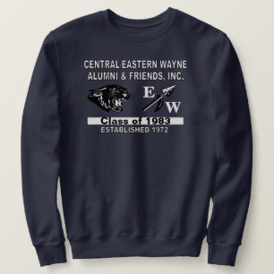 Panter en EW Navy Blue Sweatshirt