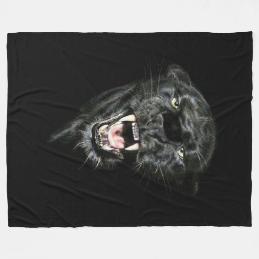 Panter Fleece Deken (Voorkant (Horizontaal))