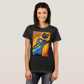 Panter Gitaar Wild T-shirt (Voorkant volledig)