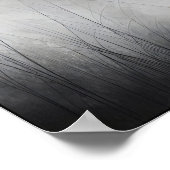 Panter in de Whispering Mist Abstract Poster (Hoek)