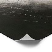 Panter in de Whispering Mist Abstract Poster (Hoek)