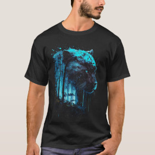 Panter Liefhebber Grote Kat Panter T-shirt