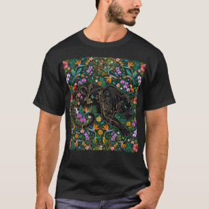 Panter op de loer Surrealistische jungle  T-shirt