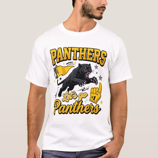 Panter Op De Sirth T-shirt (Voorkant)