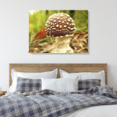 Panter Pet Mushroom Canvas Print (Insitu (Slaapkamer))