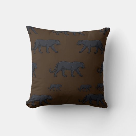 Panter Safari Print Kussenhoes Kussen (Voorkant)
