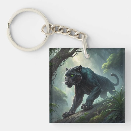 Panter Sleutelhanger (voorkant)