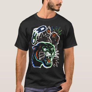 Panter T-shirt voor Streetwear met Grafische Print