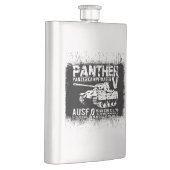 Panter Tank Klassieke Flask Heupfles (Rechts)