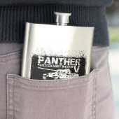 Panter Tank Klassieke Flask Heupfles (Voorbeeld)