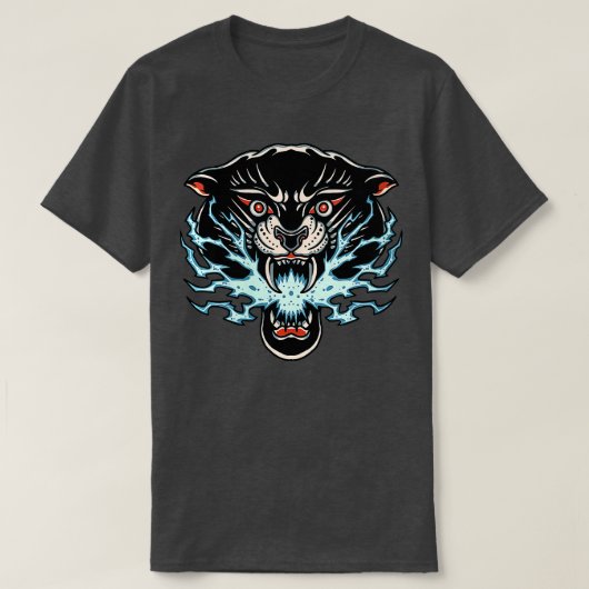 Panter Wildlife Safari dierentuin T-shirt (Design voorkant)