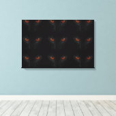 pantera canvas afdruk (Insitu (Houten vloer))