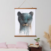 Panterafdruk Hangend Wandkleed (Slaapkamer)