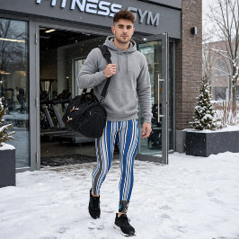 Panterstrepen Leggings