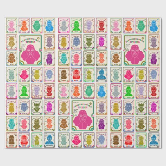 Pantheïsme Kaart Set Cadeaupapier (Vlak)