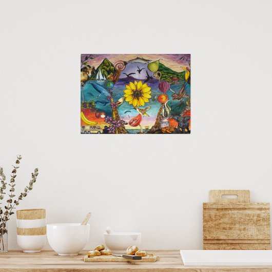 Pantheïsme Poster (Keuken)