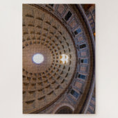 Pantheon binnenste plafond met gat, Rome, Italië Legpuzzel (Verticaal)