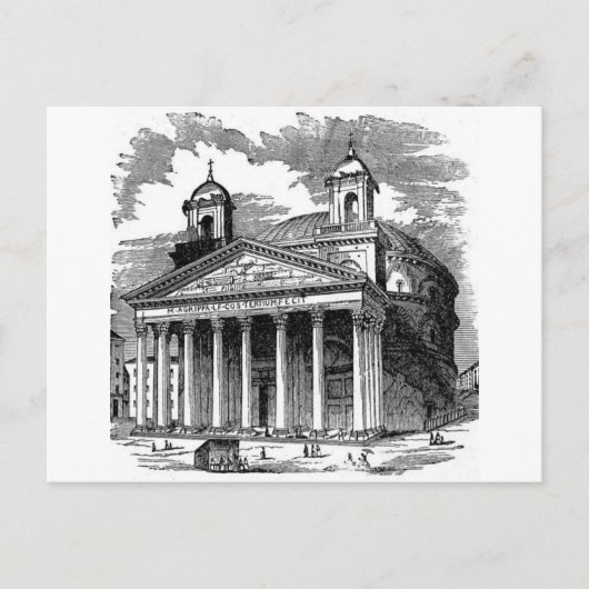 Pantheon Briefkaart (Voorkant)