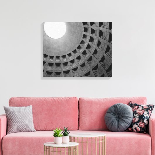 Pantheon Canvas Afdruk (Insitu (Woonkamer))