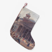 Pantheon en Piazza della Rotonda in Rome, Italië Kleine Kerstsok (Voorkant (Hangend))