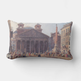 Pantheon en Piazza della Rotonda in Rome, Italië Kussen