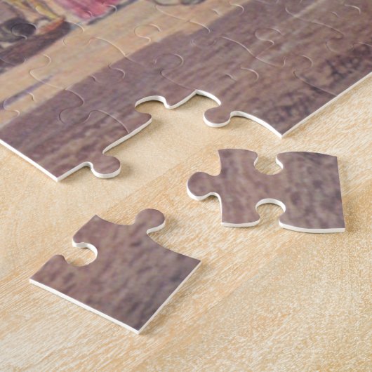 Pantheon en Piazza della Rotonda in Rome, Italië Legpuzzel (Zijkant)