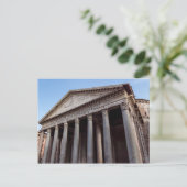 Pantheon heilige tempel in Rome - Italië - Europa Briefkaart (Staand voorkant)