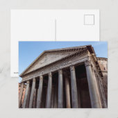 Pantheon heilige tempel in Rome - Italië - Europa Briefkaart (Voorkant / Achterkant)