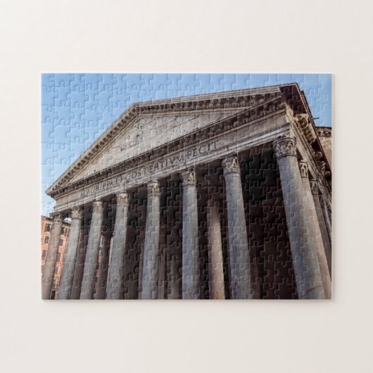 Pantheon heilige tempel in Rome - Italië - Europa Legpuzzel (Horizontaal)