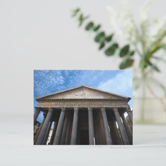 pantheon in rome briefkaart (Staand voorkant)