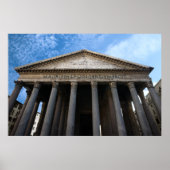 pantheon in rome poster (Voorkant)