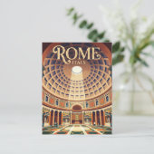 Pantheon Italië Briefkaart (Staand voorkant)