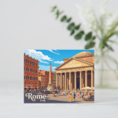Pantheon Italië Briefkaart (Staand voorkant)
