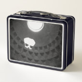 Pantheon Light Skull Rome Italië Zwart-wit (Achterkant)