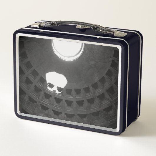 Pantheon Light Skull Rome Italië Zwart-wit (Achterkant)