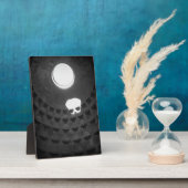 Pantheon Light Skull Rome Italië Zwart-wit Fotoplaat (Zijkant)