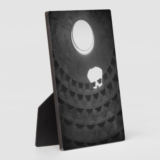 Pantheon Light Skull Rome Italië Zwart-wit Fotoplaat (Zijkant)