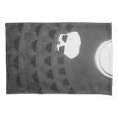 Pantheon Light Skull Rome Italië Zwart-wit Kussensloop (Voorkant-Links)
