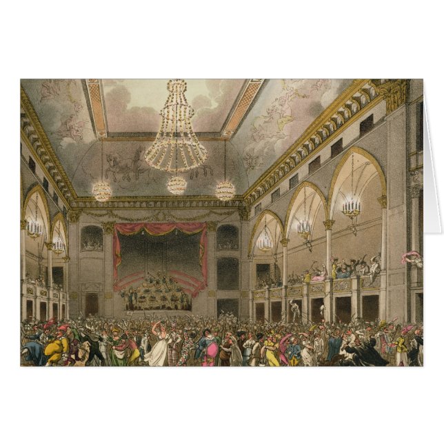 Pantheon Masquerade van 'Ackermann's microkosmos (Voorkant Horizontaal)