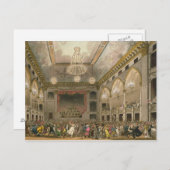 Pantheon Masquerade van 'Ackermann's microkosmos Briefkaart (Voorkant / Achterkant)