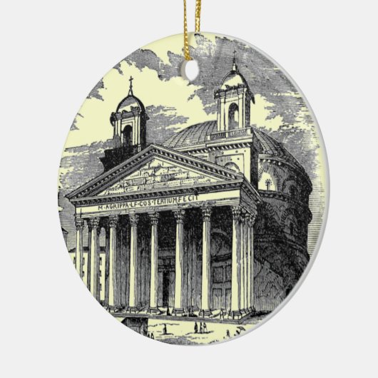 Pantheon-Ornament Keramisch Ornament (Links)