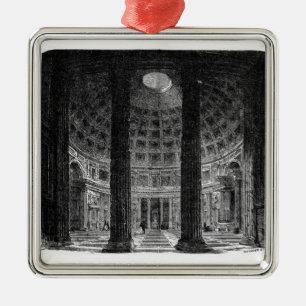 Pantheon-Ornament Metalen Ornament