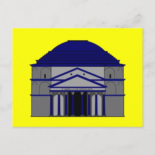 Pantheon, Rome-inspiratie Briefkaart (Voorkant)