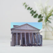 Pantheon, Rome, Italië Briefkaart (Staand voorkant)