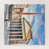Pantheon Rome Italië Europa Reizen Legpuzzel (Horizontaal)