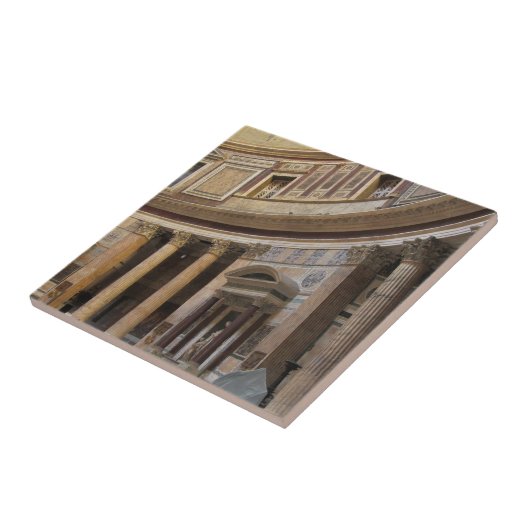 Pantheon, Rome Italië Tegeltje (Zijkant)